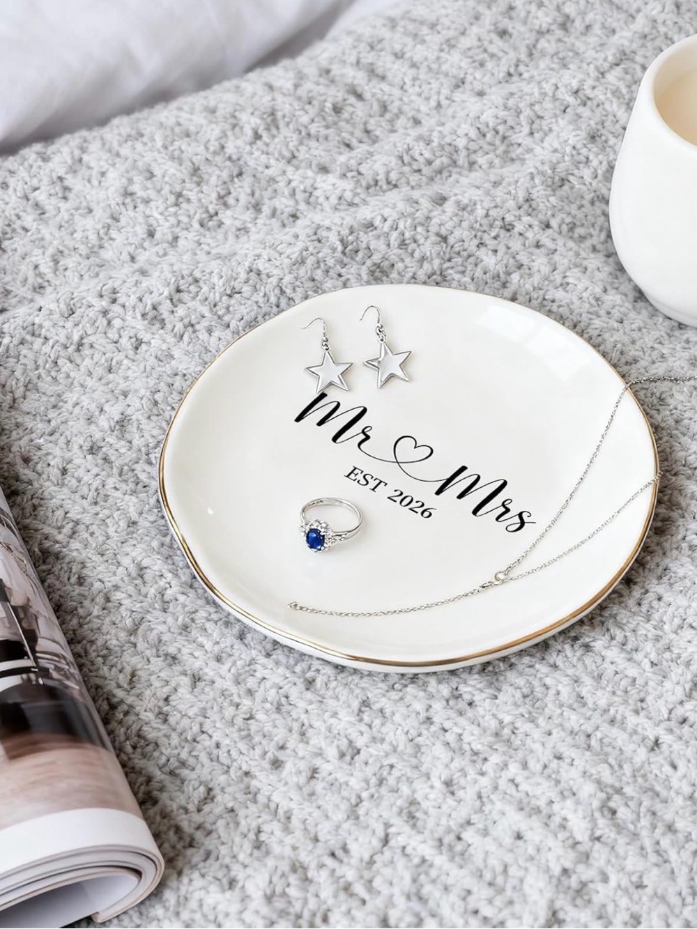Baobeily Ceramic Ring Dish - Picture 13 of 14